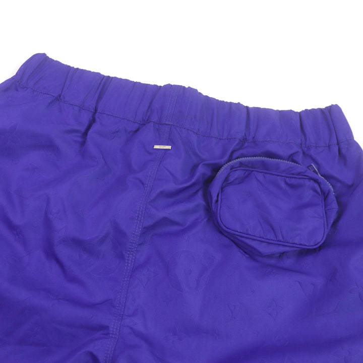 Pristine LOUIS VUITTON Shorts s Navy polyester mens M 1A5D5U