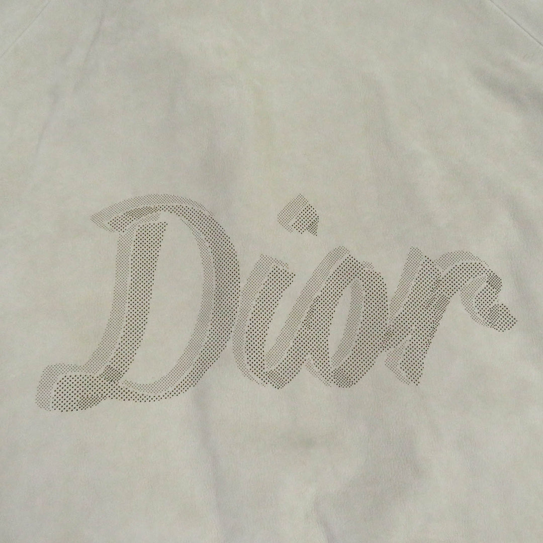 Pristine DIOR leather jacket Back logo, oblique back leather 48 293L439A0471