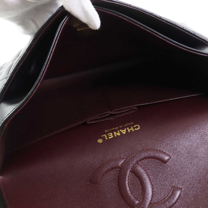 Excellent CHANEL Shoulder Bag Matrasse 25 Random Serial Double Flap A01112