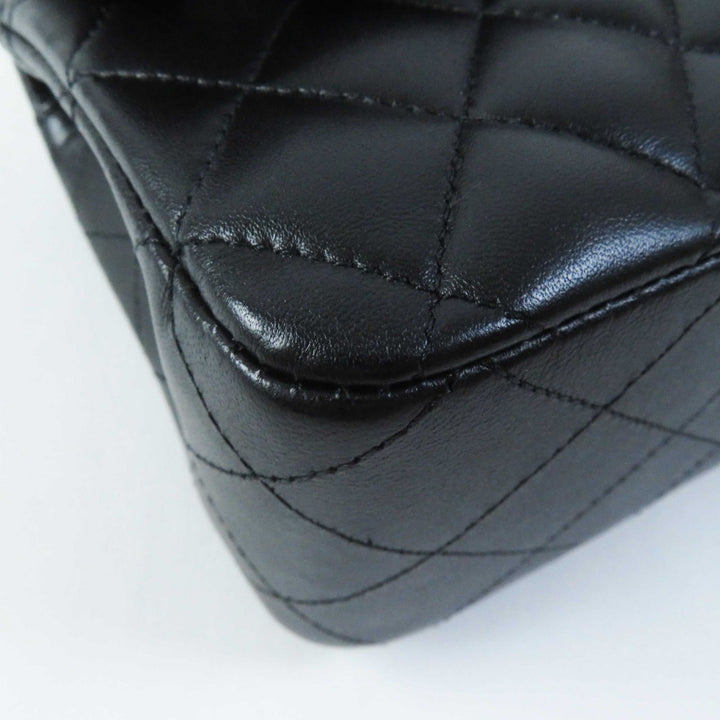 Excellent CHANEL Shoulder Bag Matrasse 25 Random Serial Double Flap A01112