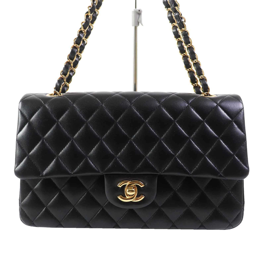 Excellent CHANEL Shoulder Bag Matrasse 25 Random Serial Double Flap A01112