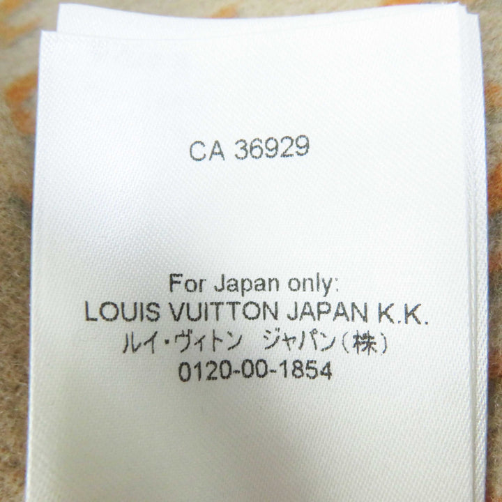 Pristine LOUIS VUITTON coat Removable collar double face coat wool 36 1ABQP2