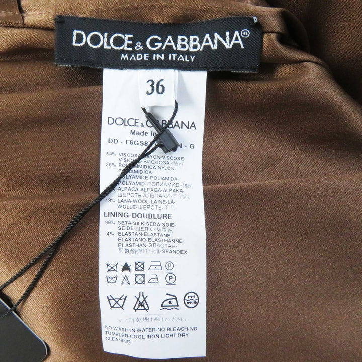 Pristine DOLCE&GABBANA one piece Lace x Check Docking black Rayon Women 36