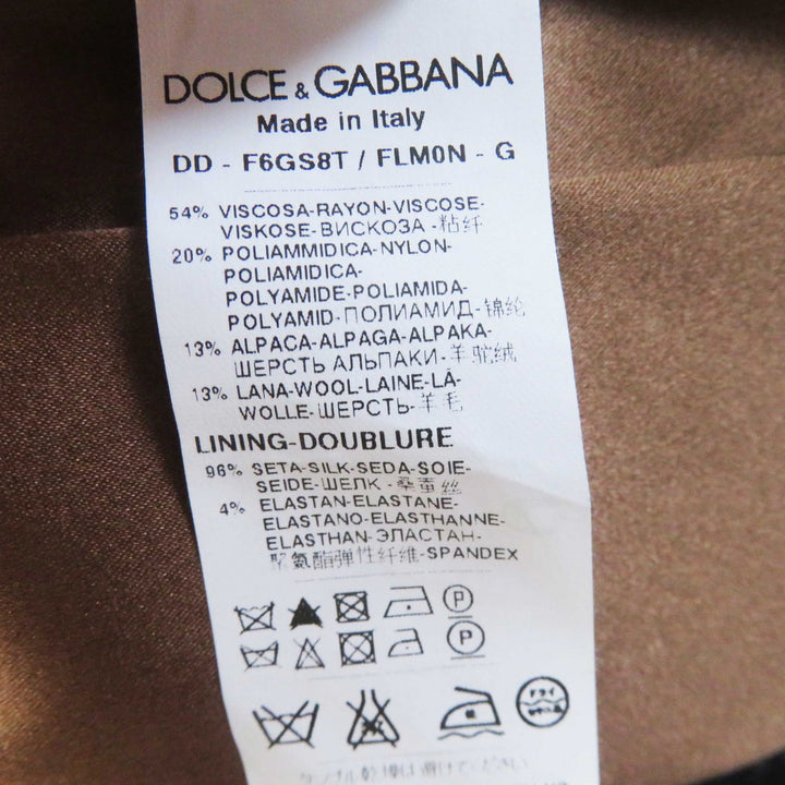 Pristine DOLCE&GABBANA one piece Lace x Check Docking black Rayon Women 36