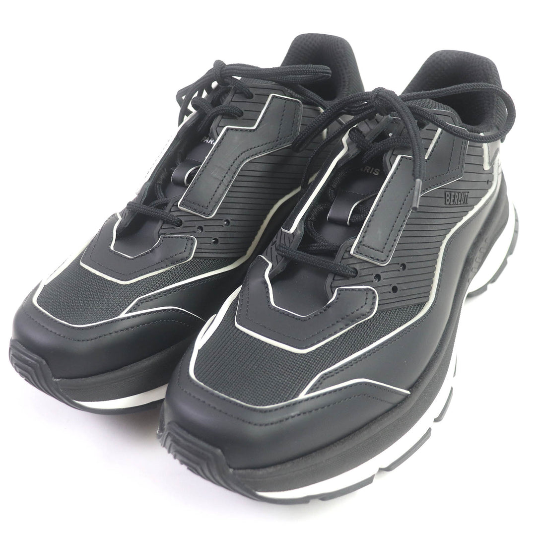 Pristine BERLUTI Low cut sneakers Gravity black mens 10