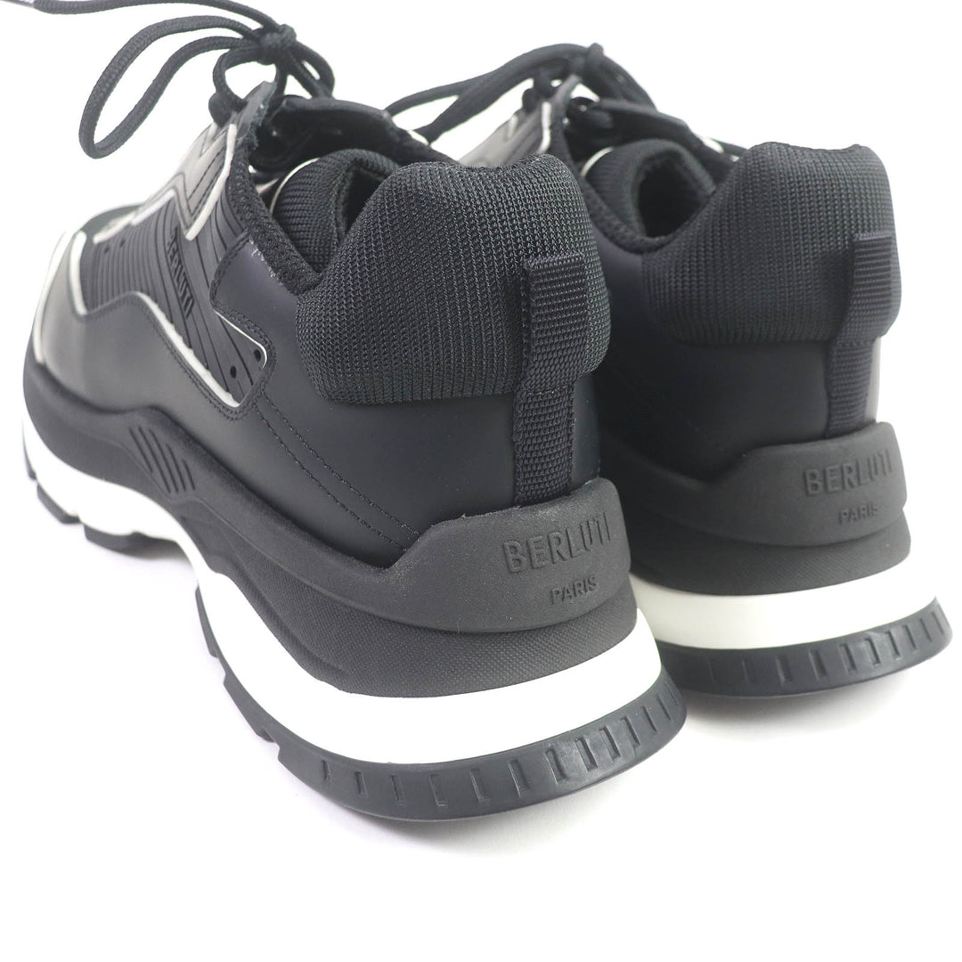 Pristine BERLUTI Low cut sneakers Gravity black mens 10