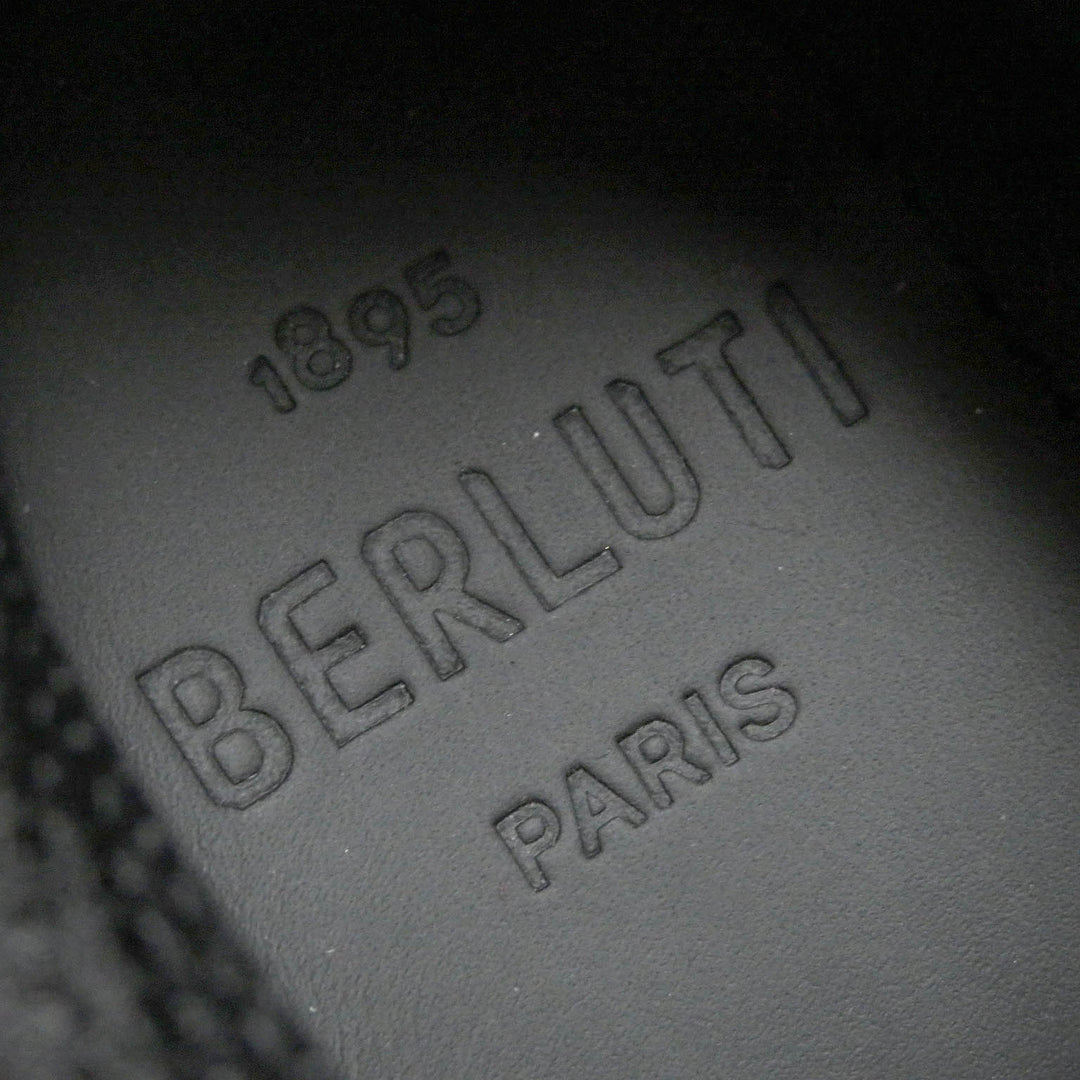 Pristine BERLUTI Low cut sneakers Gravity black mens 10