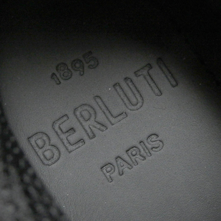 Pristine BERLUTI Low cut sneakers Gravity black mens 10
