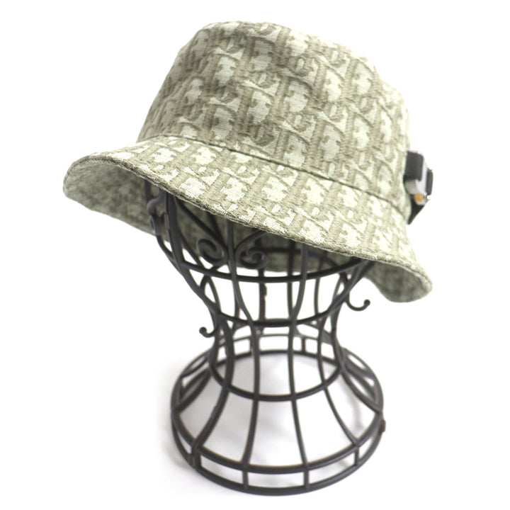 Pristine DIOR hat Oblique All-over print, roller-equipped jacquard mens S 293C906J5763