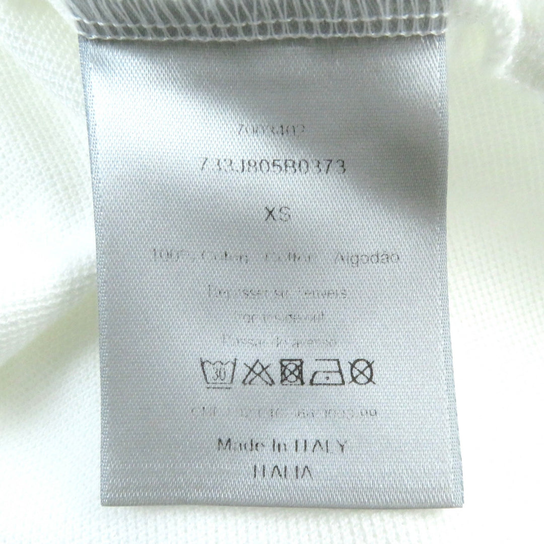 Great DIOR Short sleeve polo shirt Cotton pique with bee embroidery XS