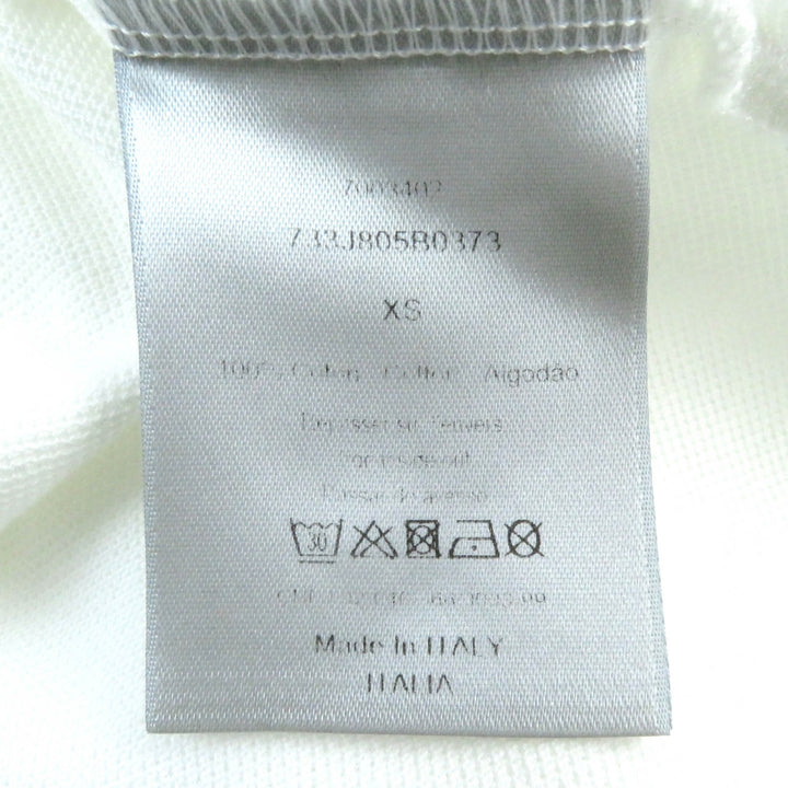 Great DIOR Short sleeve polo shirt Cotton pique with bee embroidery XS