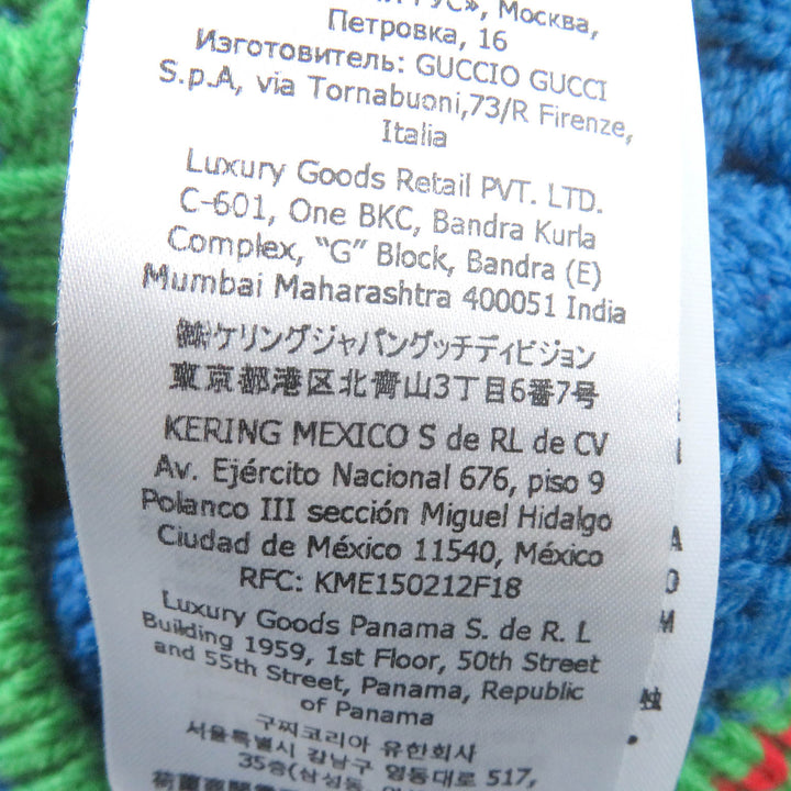 Pristine GUCCI×adidas sweater Interlocking G Web Line multicolor mens XS 717722