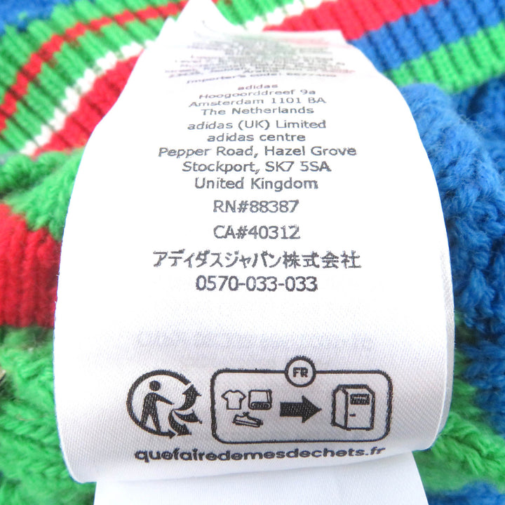 Pristine GUCCI×adidas sweater Interlocking G Web Line multicolor mens XS 717722