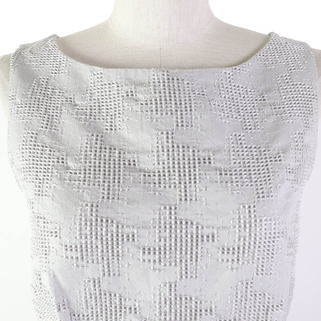 Excellent Max Mara ensemble All-over pattern jackets and dresses black polyester Women 40