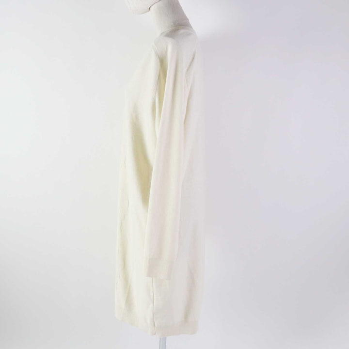 Excellent HERMES one piece BRIDES de GALA Ceremony Bridle knit Ivory wool Women 36