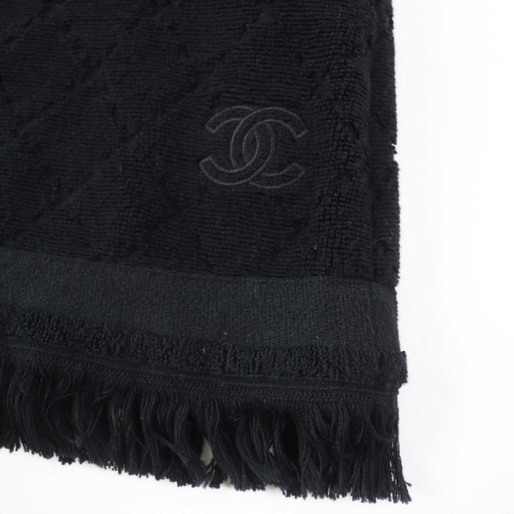 Great CHANEL one piece COCO Mark hooded sleeveless black Women 34 15P P51319