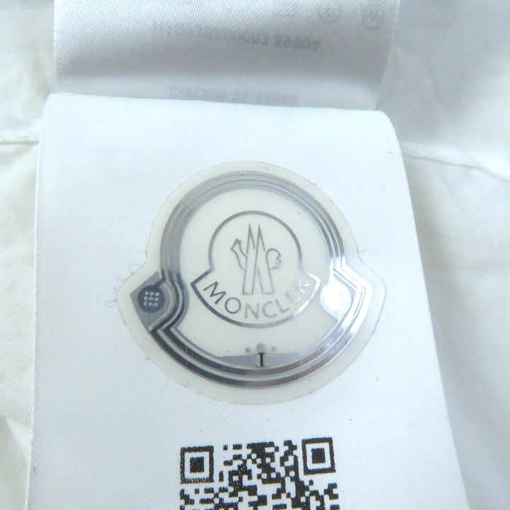 Great MONCLER T-shirt Stainless Steel POLO logo patch, short sleeves M