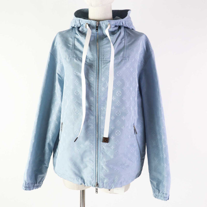 Excellent LOUIS VUITTON Blouson Monogram print parka polyester 38 1AFE42