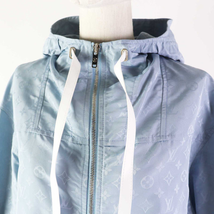 Excellent LOUIS VUITTON Blouson Monogram print parka polyester 38 1AFE42