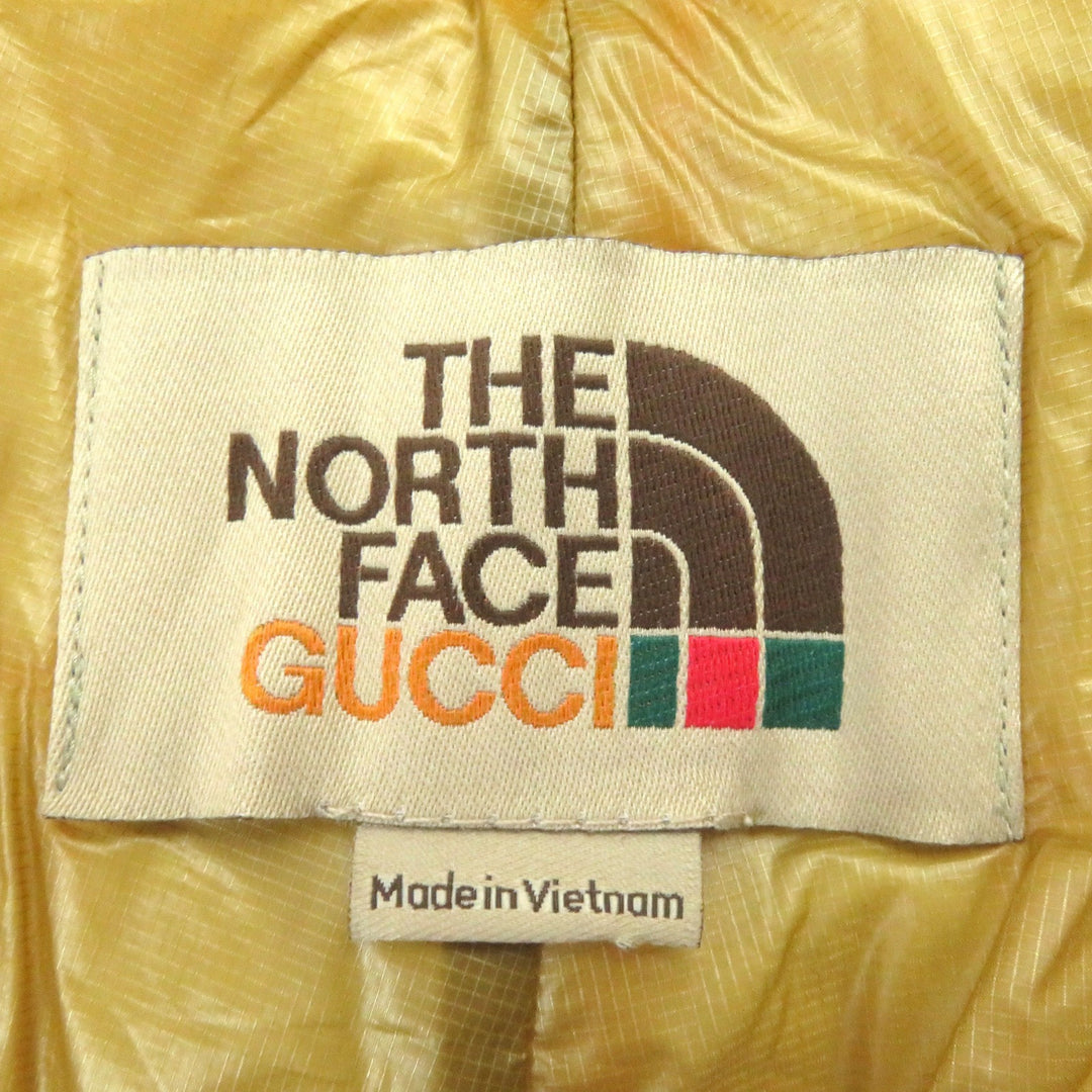 Pristine GUCCI×THE NORTH FACE cargo pants Logo Print Padded Bottoms S 663764