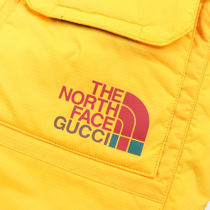 Pristine GUCCI×THE NORTH FACE cargo pants Logo Print Padded Bottoms S 663764