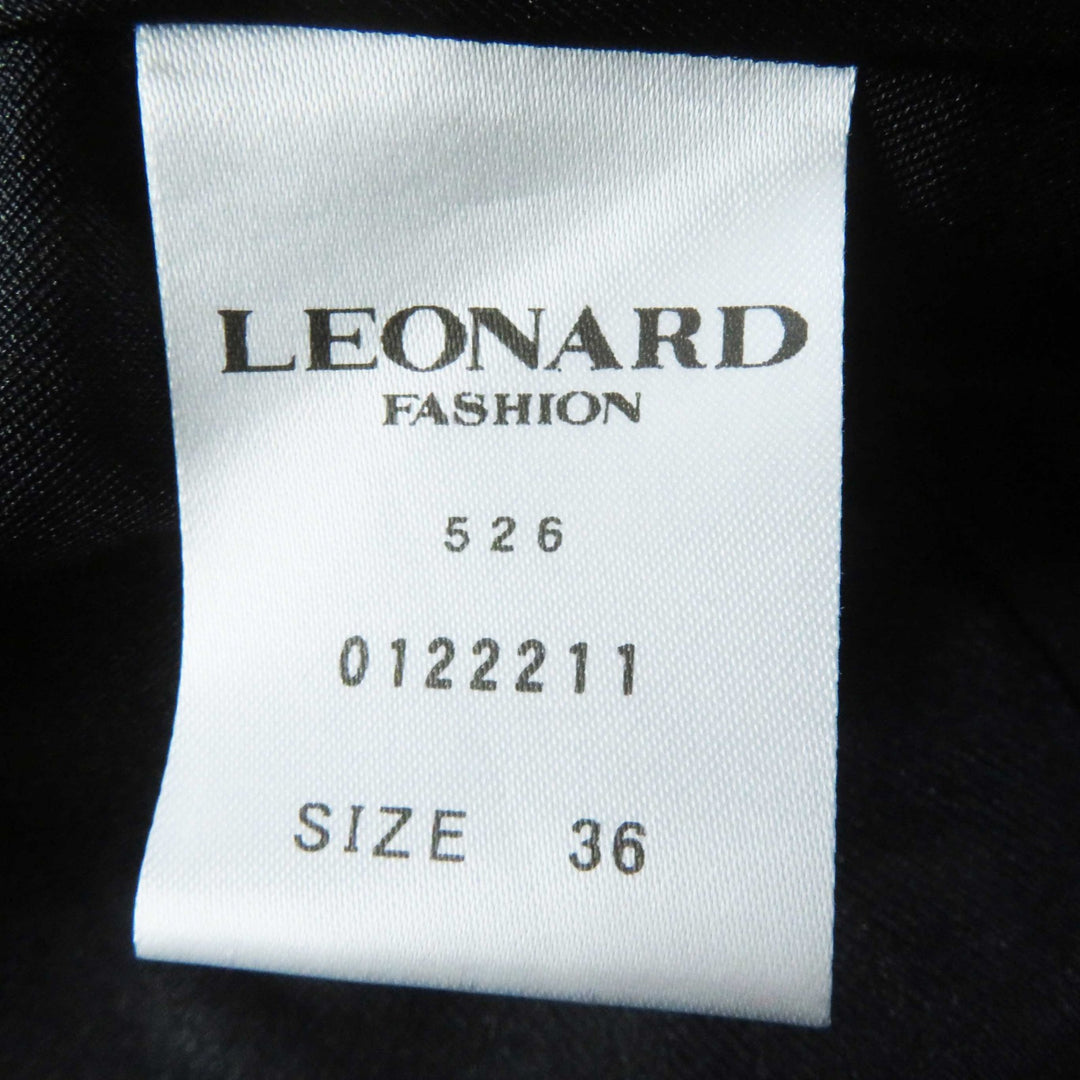 Discounted Pristine LEONARD FASHION two-piece set black acetate Women 0122211 0129232