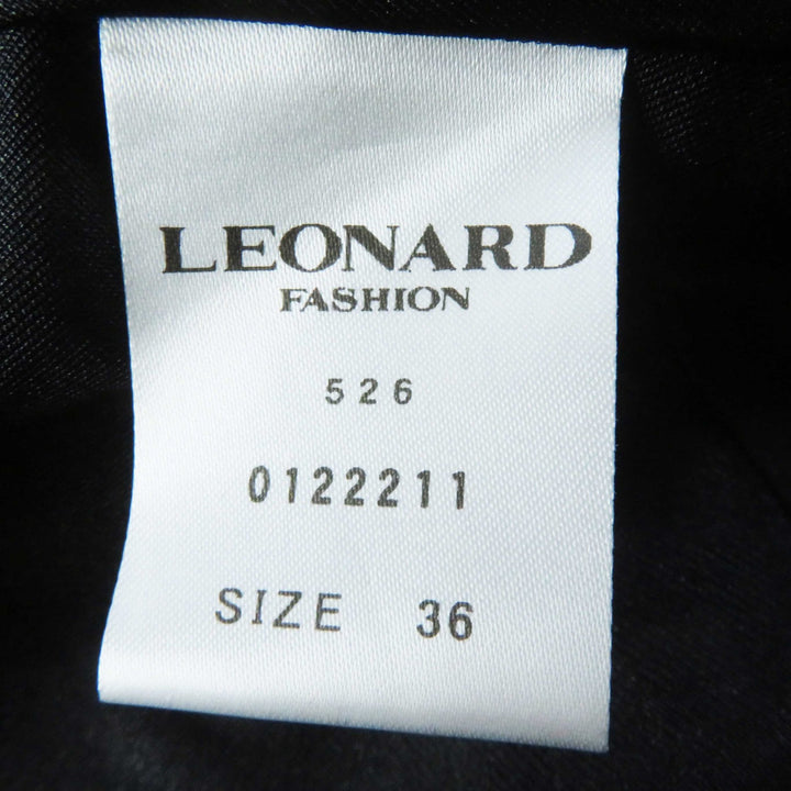Discounted Pristine LEONARD FASHION two-piece set black acetate Women 0122211 0129232