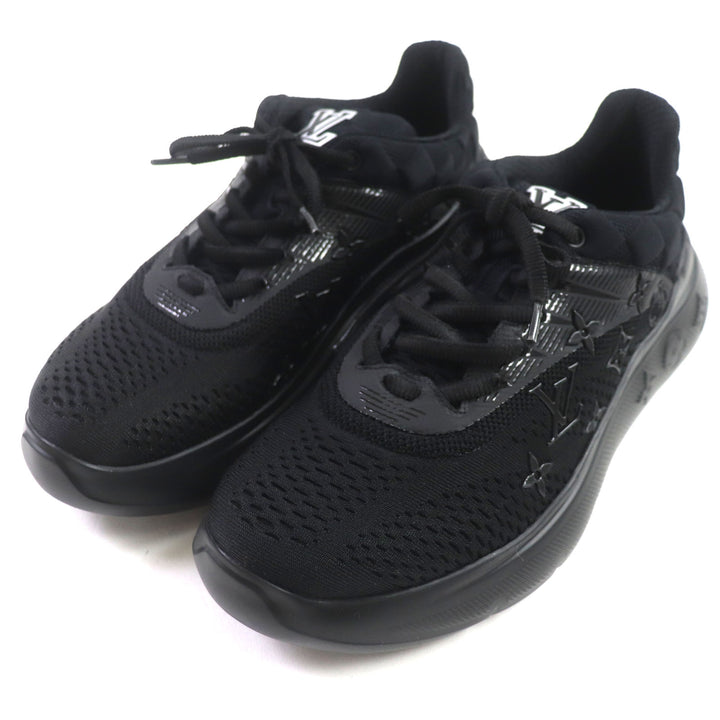 Pristine LOUIS VUITTON sneakers Show Up Line LV logo mesh black mens 6 1A9JRE