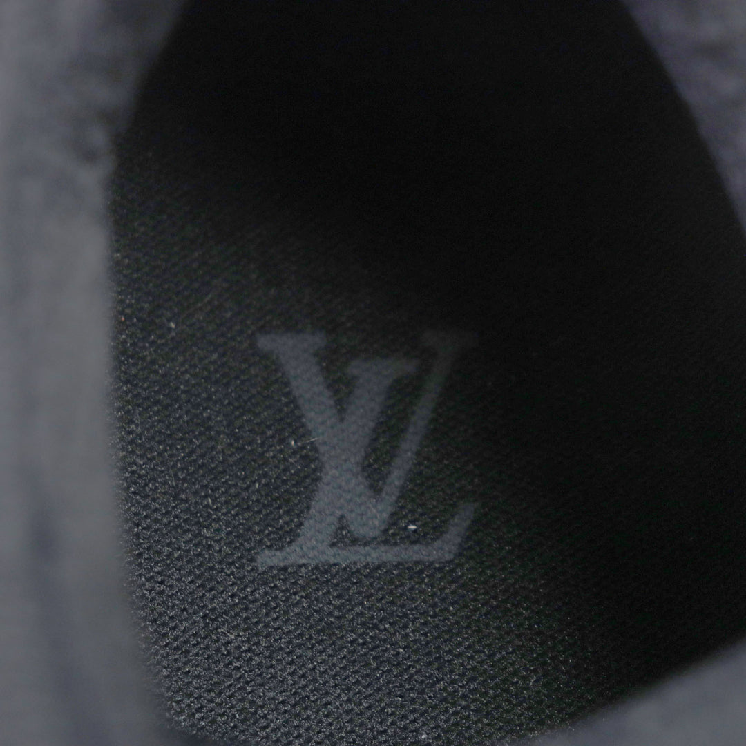 Pristine LOUIS VUITTON sneakers Show Up Line LV logo mesh black mens 6 1A9JRE