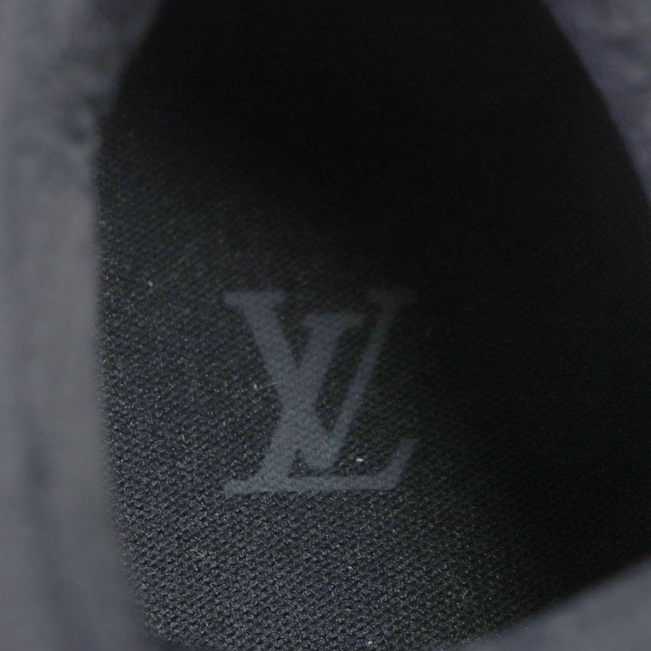 Pristine LOUIS VUITTON sneakers Show Up Line LV logo mesh black mens 6 1A9JRE