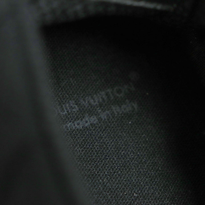 Pristine LOUIS VUITTON sneakers Show Up Line LV logo mesh black mens 6 1A9JRE