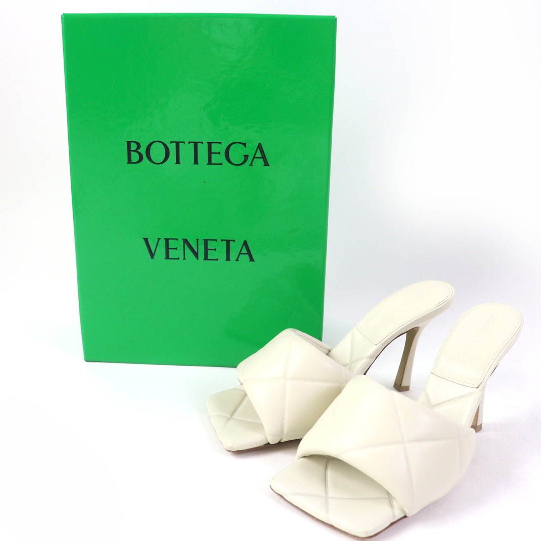 Great BOTTEGAVENETA Mule LIDO Ivory leather Women 38