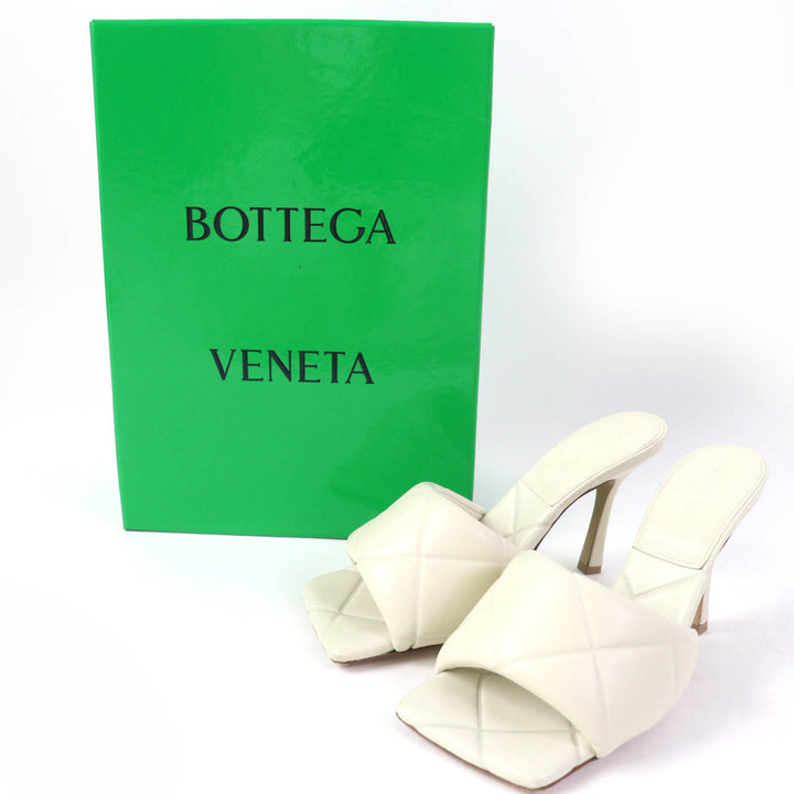 Great BOTTEGAVENETA Mule LIDO Ivory leather Women 38