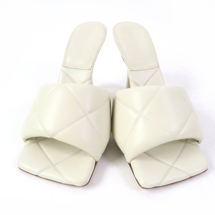 Great BOTTEGAVENETA Mule LIDO Ivory leather Women 38