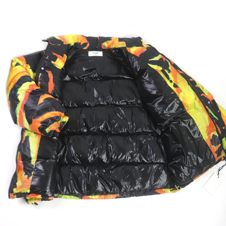 Pristine CELINE Jacket Thomas Sauter All-over back logo print padded mens 48 2W430487O