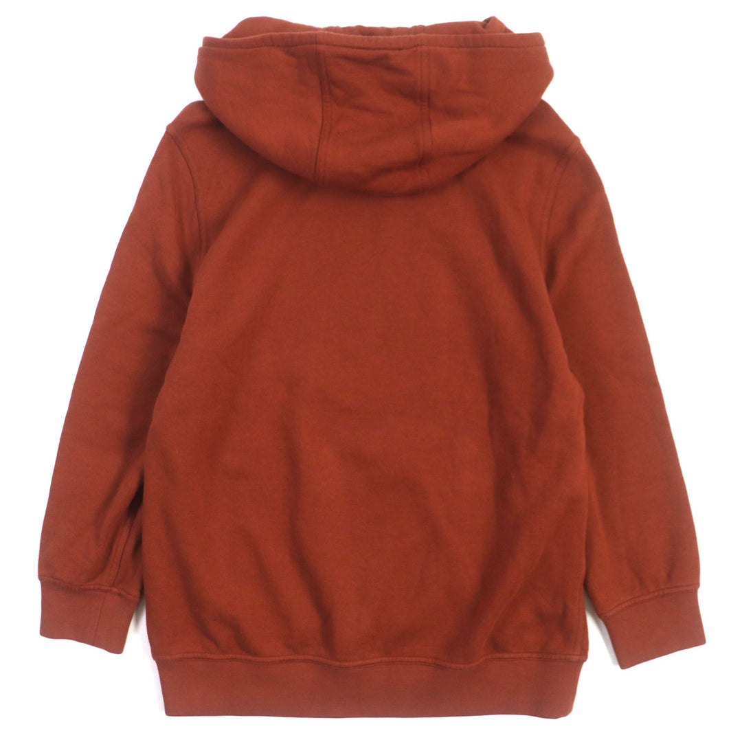 Great HERMES pullover Sport capsule hooded sweater Hooded, Red brown cotton mens XS