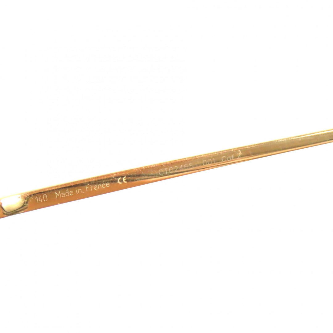 Cartier sunglasses Trinity With logo Black gold mens CT0246S 001