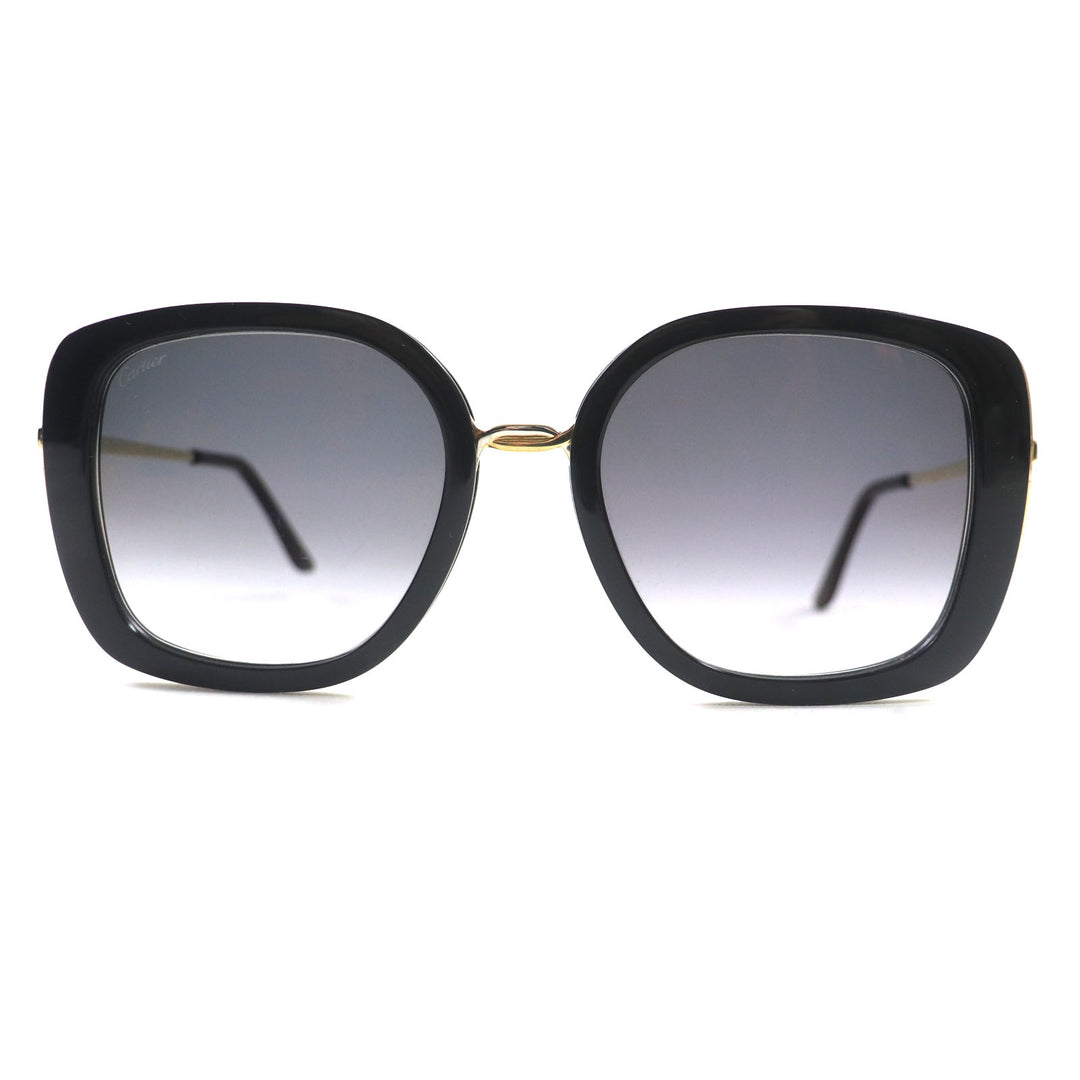 Cartier sunglasses Trinity With logo Black gold mens CT0246S 001
