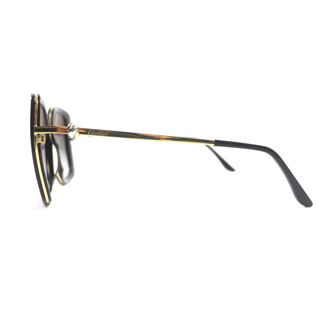 Cartier sunglasses Trinity With logo Black gold mens CT0246S 001