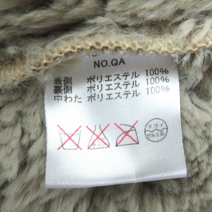 Mackintosh coat Grande Logo button Hooded Fleece lining Quilted Women