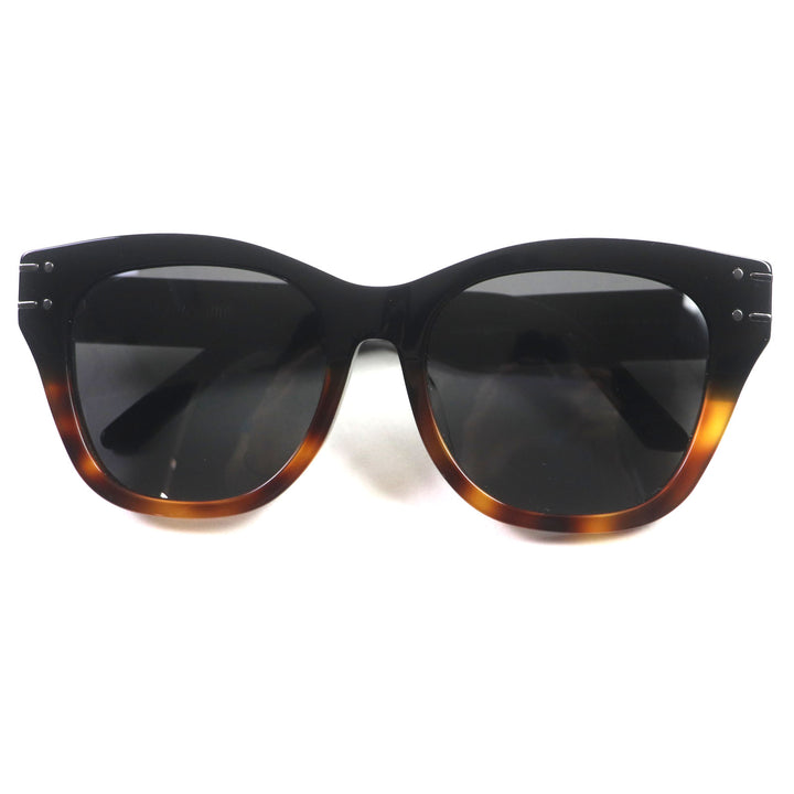 Great Christian Dior sunglasses Dior Signature B4F With logo Black clear brown