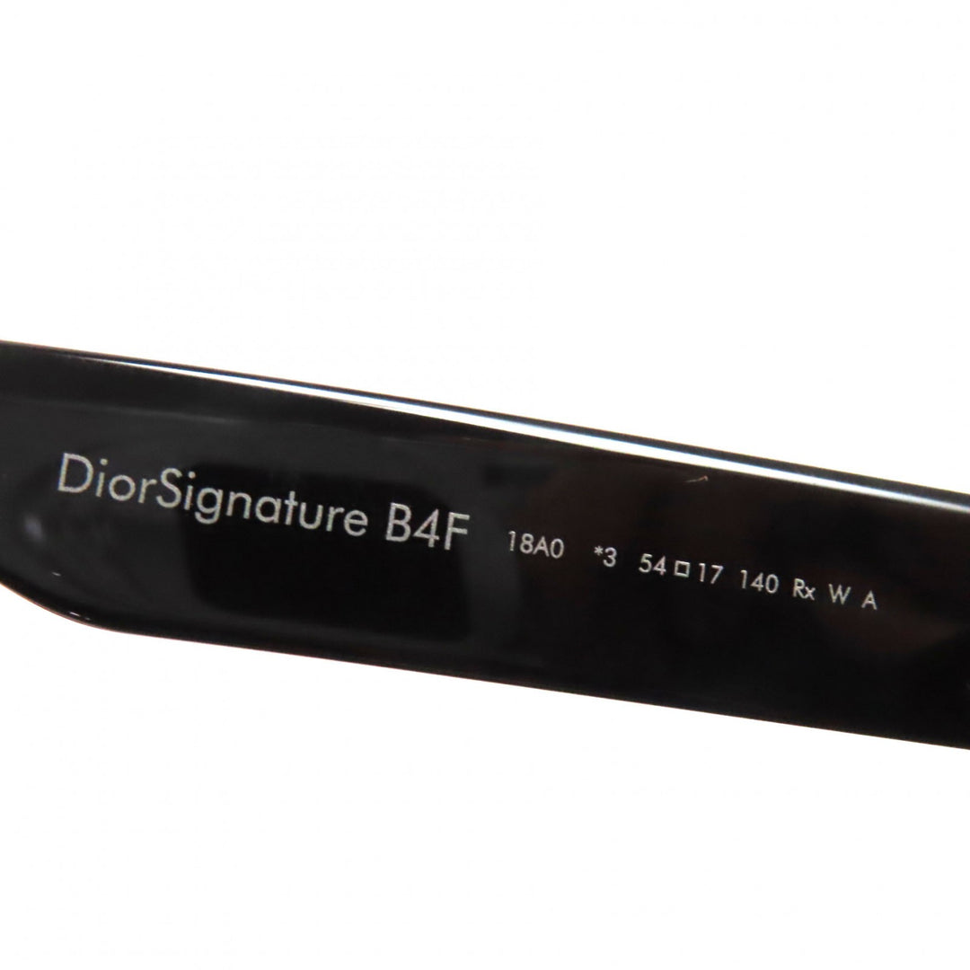 Great Christian Dior sunglasses Dior Signature B4F With logo Black clear brown