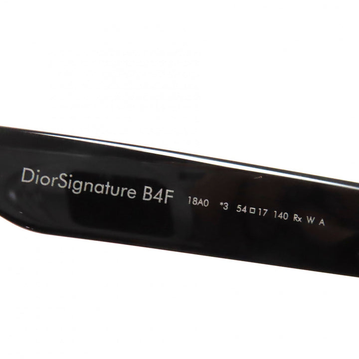 Great Christian Dior sunglasses Dior Signature B4F With logo Black clear brown