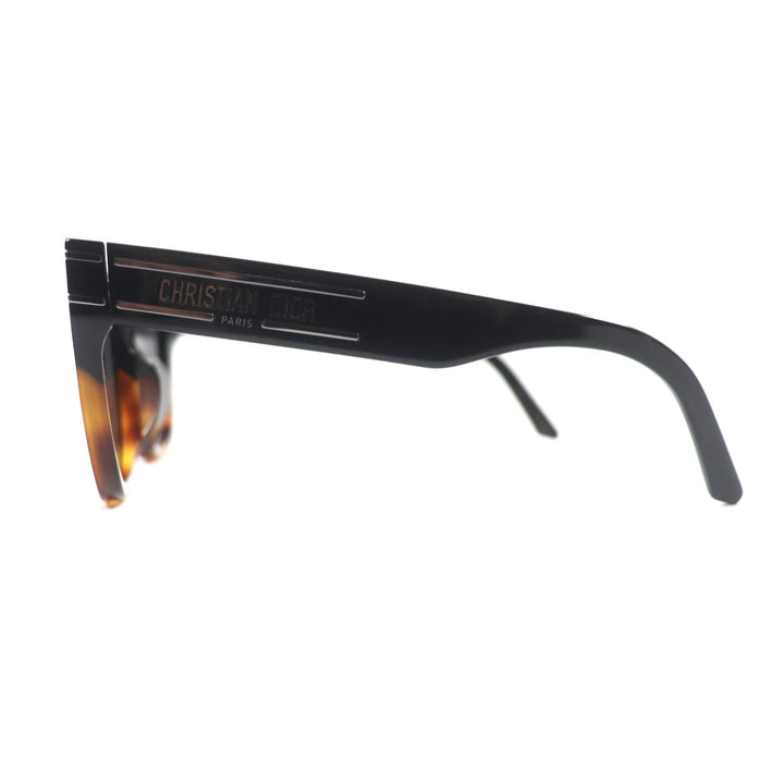 Great Christian Dior sunglasses Dior Signature B4F With logo Black clear brown
