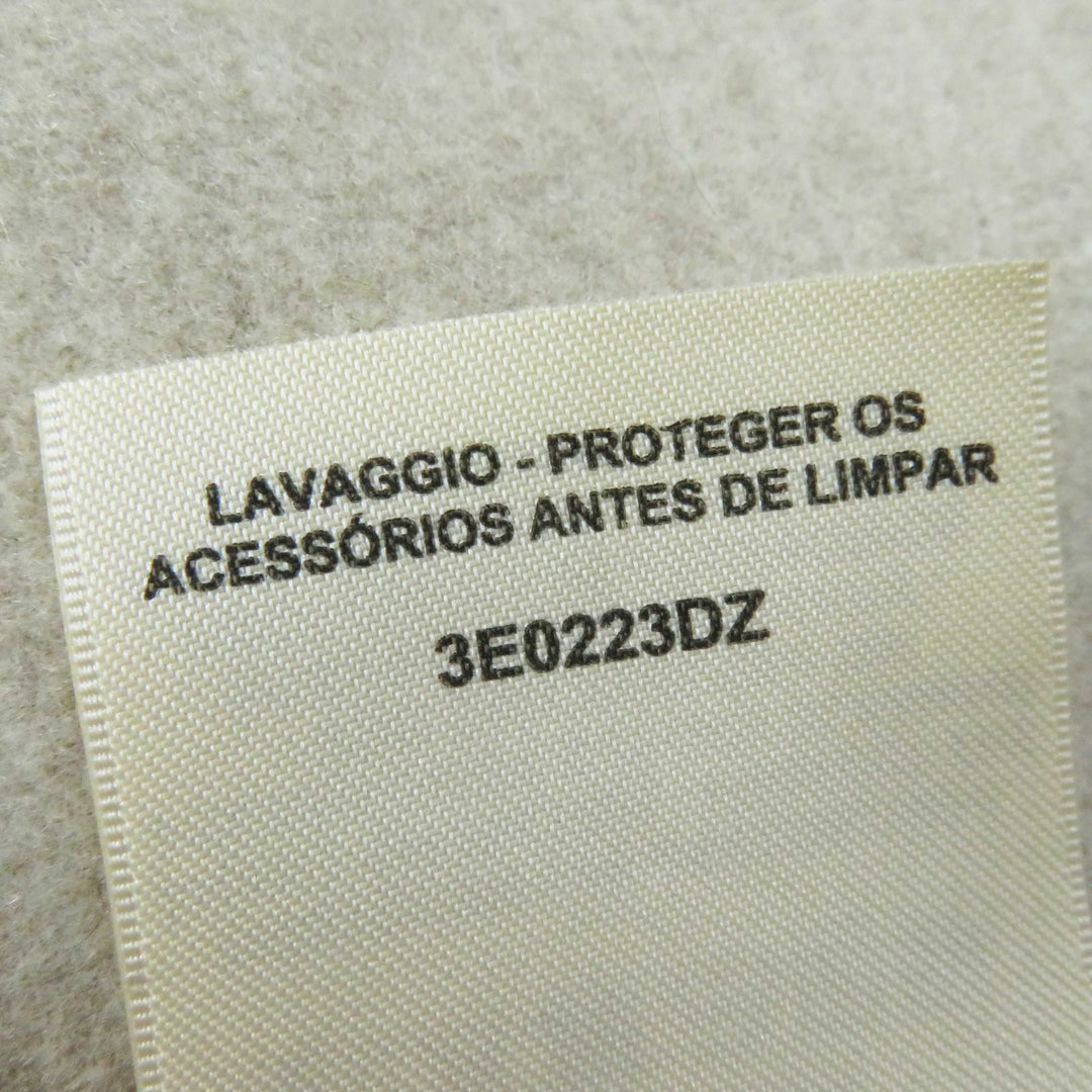 Pristine HERMES Best Lamb leather long gilet/ light beige cashmere Women 36 3E0223DZ