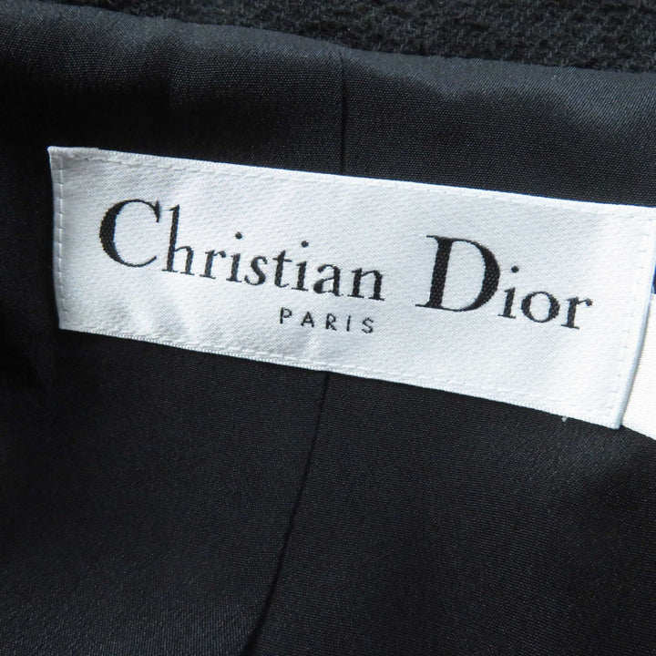 Pristine Christian Dior Jacket Virgin wool & cotton boucle Women 40 421V27A1761