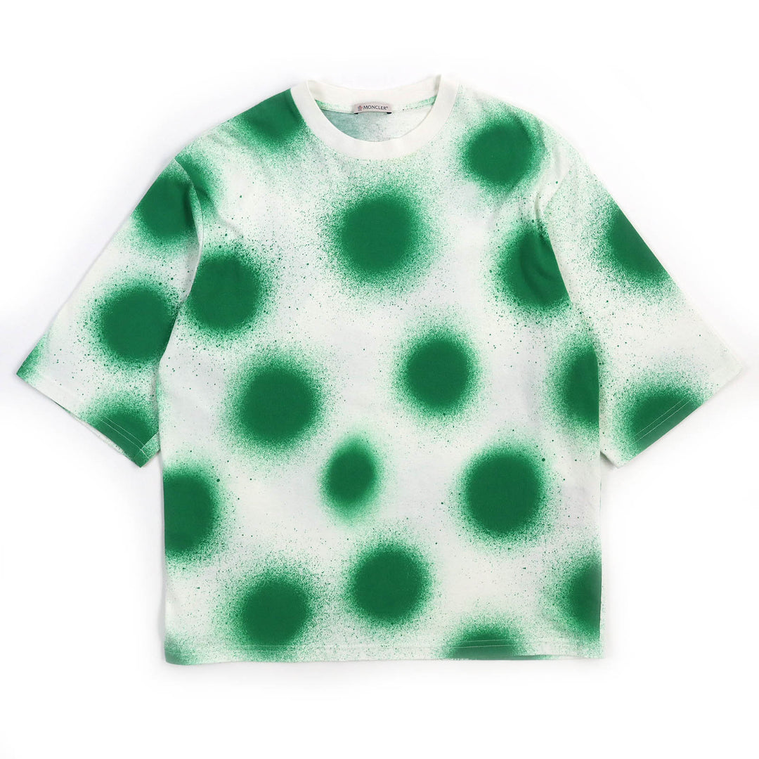 Great MONCLERGENIUS 1 T-shirt ALLOVER PRINT StainlessSteel mens XS H209E8C00003