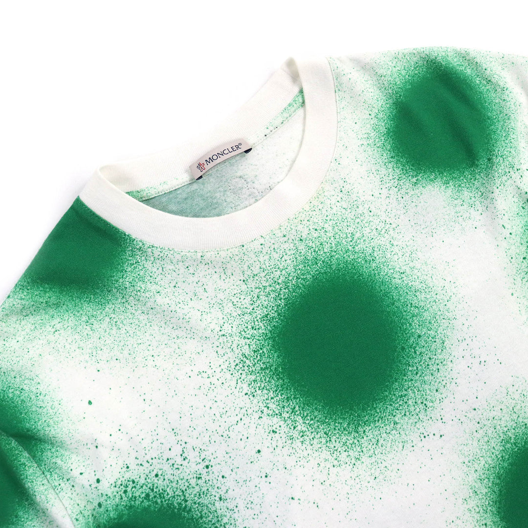 Great MONCLERGENIUS 1 T-shirt ALLOVER PRINT StainlessSteel mens XS H209E8C00003