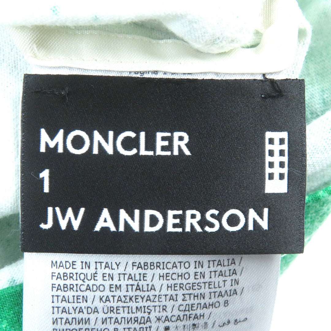 Great MONCLERGENIUS 1 T-shirt ALLOVER PRINT StainlessSteel mens XS H209E8C00003