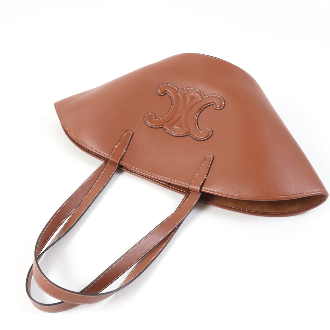 Excellent CELINE Tote Bag Kufan Medium Tote Bag Smooth scarf skin Women 196953DU3.04LU